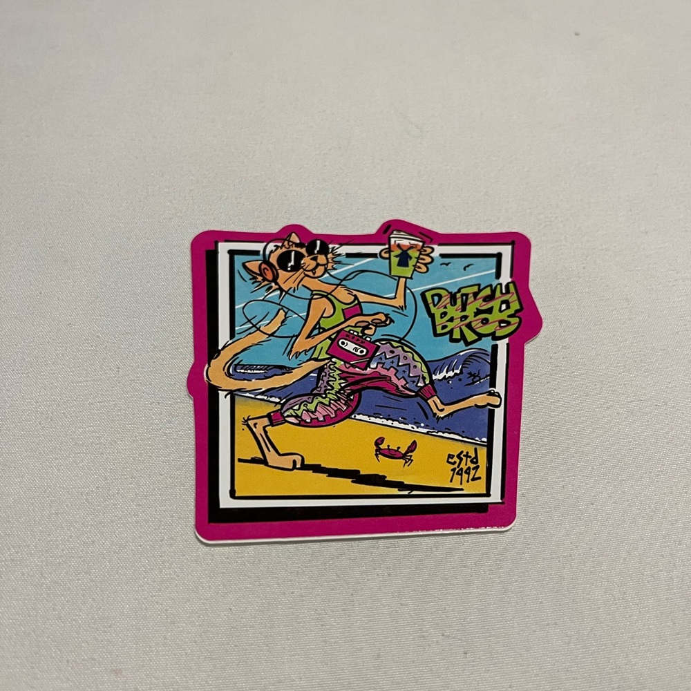 Dutch bros sticker